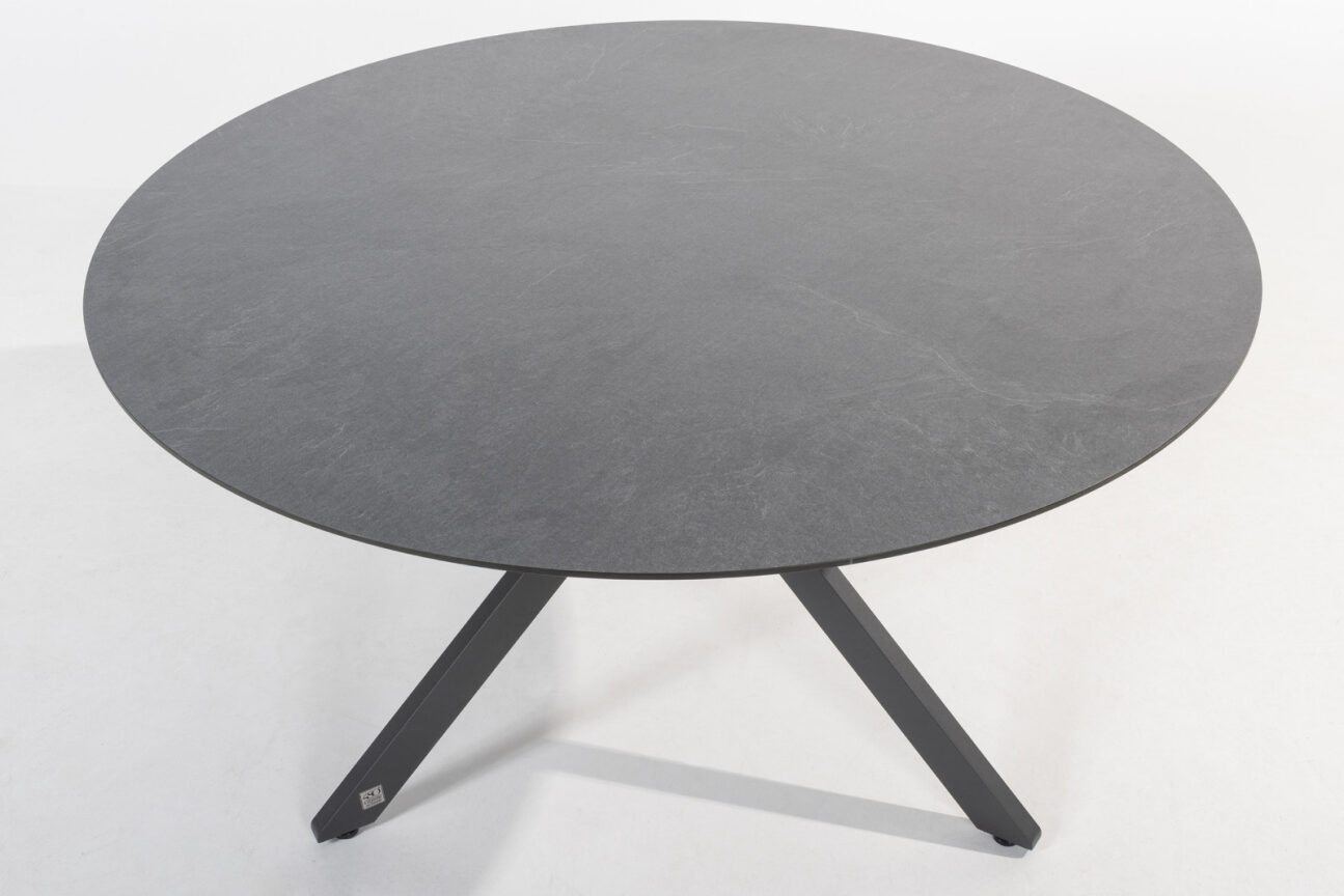 4 Seasons Locarno Hpl Table 130 - Anthracite